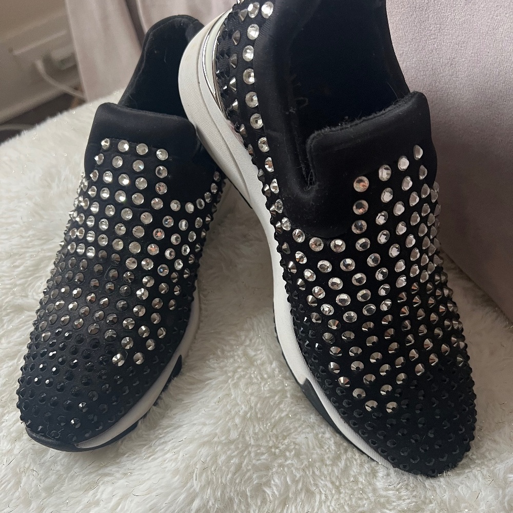 I.N.C. Adorable rhinestone platform sneakers
